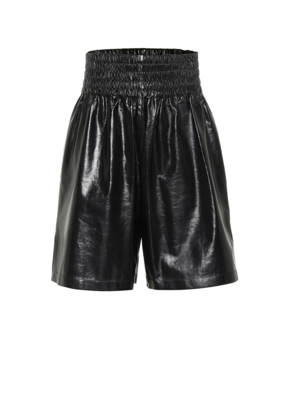 Bottega Veneta Leather Bermuda shorts Women’s Size 4 Small 40 High Waisted $2750 - Picture 5 of 16